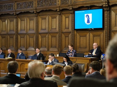 Ratspräsidium und Regierungsräte